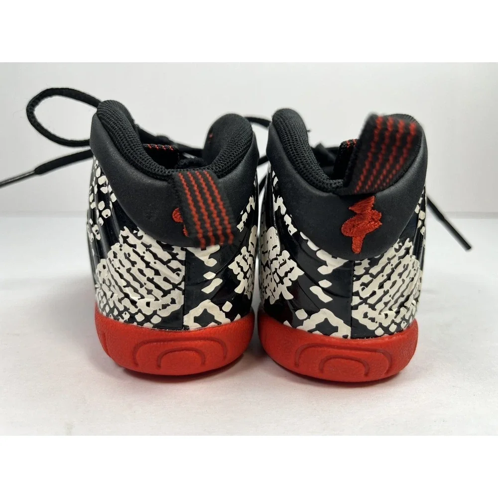 Nike Air Little Foamposite One Albino Snakeskin Toddler Shoe Sie 6C 723947-104
